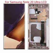 Écran LCD avec lignes ou points, pour Samsung Galaxy Note 20 Ultra, SM-N985F SM-N985F/DS N986 5G, Original=