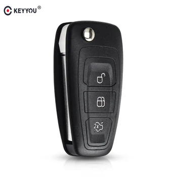 KEYYOU 3 Buttons Flip Folding Remote Key Shell Car Key Case Cover For Ford Focus Fiesta Fob Auto Case With HU101 Blade
KEYYOU 3 Buttons Flip Folding Remote Key Shell Car Key Case Cover For Ford Focus Fiesta Fob Auto Case With HU101 Blade