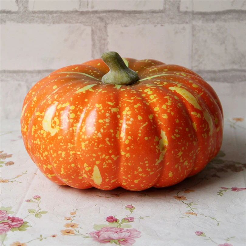 Mini Artificial Simulation Pumpkin Fake Decorative Small Pumpkin Halloween Props Faux Vegetables Festive Party Supplies Toys J20
Mini Artificial Simulation Pumpkin Fake Decorative Small Pumpkin Halloween Props Faux Vegetables Festive Party Supplies Toys J20