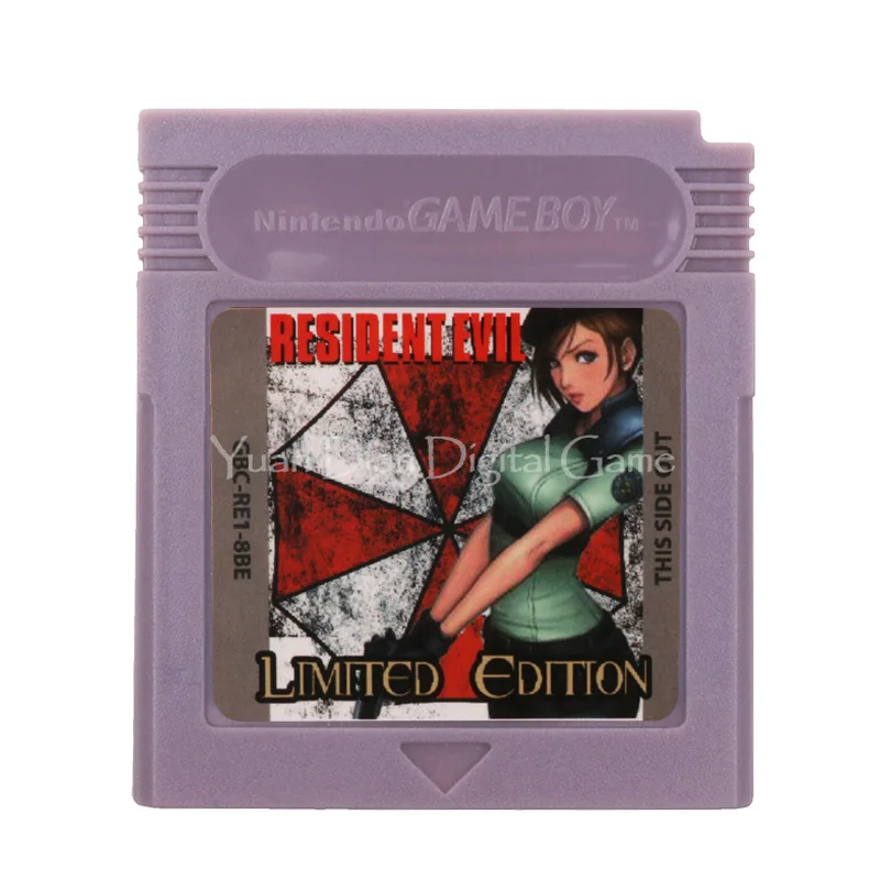 For Nintendo GBC Video Game Cartridge Console Card Residen Evil Gaiden English Language Version
For Nintendo GBC Video Game Cartridge Console Card Residen Evil Gaiden English Language Version