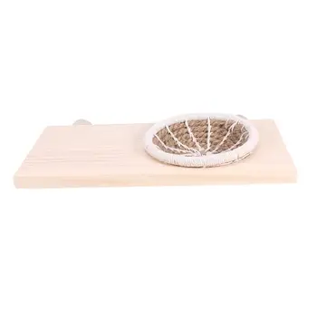 1pc Springboard With Nest Safe Accessory Climbing Toy Platform Springboard for Hamster Pet
1pc Springboard With Nest Safe Accessory Climbing Toy Platform Springboard for Hamster Pet
