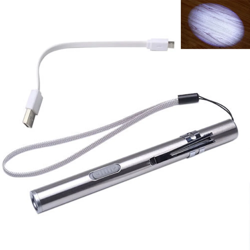 Led Medical Examination USB Rechargeable Visual Oral Throat Torch Portable Stainless Steel Camping Pen Clip Mini
Led Medical Examination USB Rechargeable Visual Oral Throat Torch Portable Stainless Steel Camping Pen Clip Mini