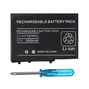 V 3.7V Rechargeable Lithium-ion Battery Replacement Tool Pack With Mini Screwdriver For Nintendo DS Lite NDSL Game Accessories
V 3.7V Rechargeable Lithium-ion Battery Replacement Tool Pack With Mini Screwdriver For Nintendo DS Lite NDSL Game Accessories
