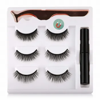 3 pairs magnetic eyelash sets magnetic tweezers and false eyelash sets for extending eyelashes wholesale magnetic eyeliner
3 pairs magnetic eyelash sets magnetic tweezers and false eyelash sets for extending eyelashes wholesale magnetic eyeliner