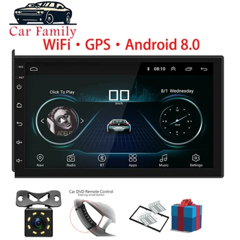 Car Family 2 Din Car Radio Android 8.0 GPS Navigation Bluetooth Touch Screen Wifi Car Audio Stereo FM USB Car Multimedia MP5
Car Family 2 Din Car Radio Android 8.0 GPS Navigation Bluetooth Touch Screen Wifi Car Audio Stereo FM USB Car Multimedia MP5