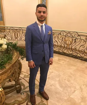 Custom Made High Quality Men Suits Two Pieces Wedding Suit For Groom Handsome Tuxedos Casual Wear (Jacket+Pants)
Custom Made High Quality Men Suits Two Pieces Wedding Suit For Groom Handsome Tuxedos Casual Wear (Jacket+Pants)