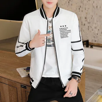 Jacket Men's Spring 2020 New Korean Trend Baseball Collar Casual Wild Slim Spring Jacket Clothes
Jacket Men's Spring 2020 New Korean Trend Baseball Collar Casual Wild Slim Spring Jacket Clothes