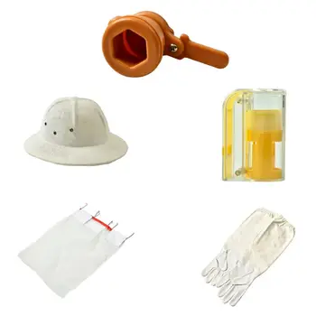 1 Set Plastic Queen Bee Marker Bottle Box Cage Beekeeping Equipment Beekeeper Tool Beekeeping gloves beekeeping hat
1 Set Plastic Queen Bee Marker Bottle Box Cage Beekeeping Equipment Beekeeper Tool Beekeeping gloves beekeeping hat