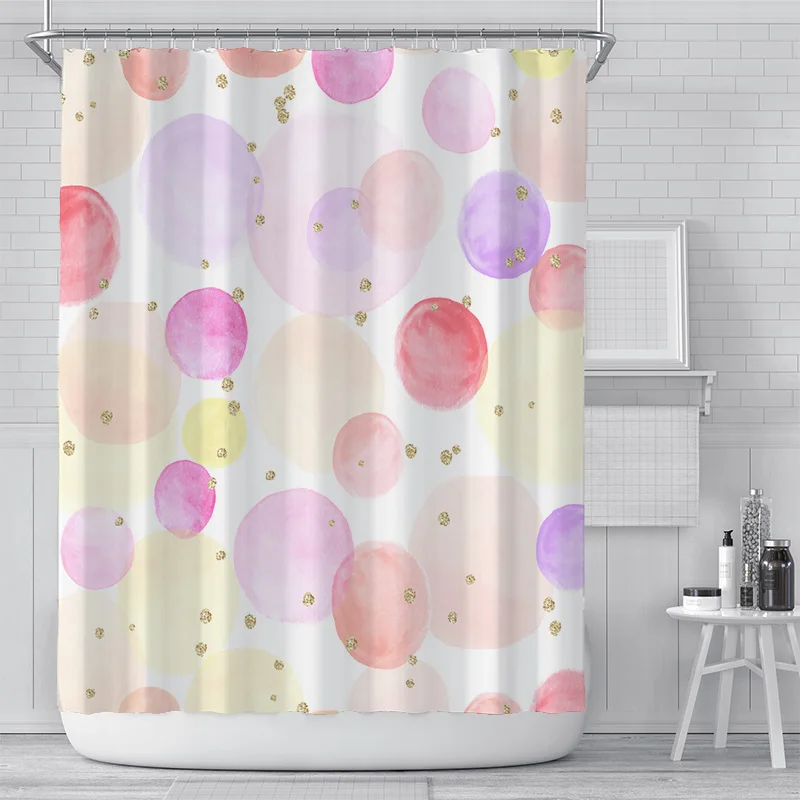 Modern Design Fashion Personalized Art Fresh Wave Point Waterproof and Anti-fog Shower Curtain Home Warm Design
Modern Design Fashion Personalized Art Fresh Wave Point Waterproof and Anti-fog Shower Curtain Home Warm Design