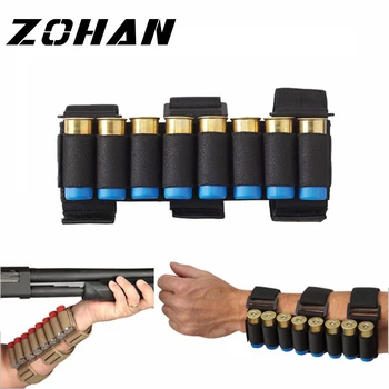 ZOHAN Airsoft Hunting Molle 8 Bullets GA Shotgun Shells Holder Shooting Arm Band 12 Gauge Bullet Ammo Cartridge Pouch
ZOHAN Airsoft Hunting Molle 8 Bullets GA Shotgun Shells Holder Shooting Arm Band 12 Gauge Bullet Ammo Cartridge Pouch