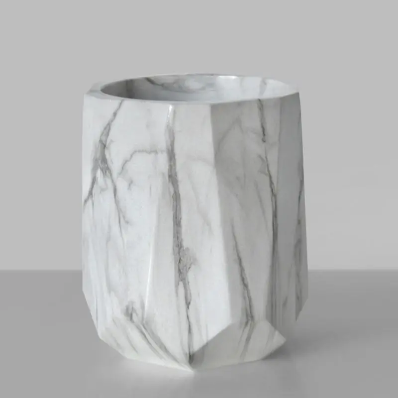 Office Home Creative Pen Holder Makeup Brushes Vase Storage Box With Marble Grain Desk Container Tool
Office Home Creative Pen Holder Makeup Brushes Vase Storage Box With Marble Grain Desk Container Tool