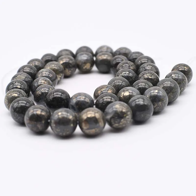 10 mm Smooth Round Iron Pyrite Loose Beads Natural Stone Beads DIY Necklace Pendant Earring Jewelry production free delivery
10 mm Smooth Round Iron Pyrite Loose Beads Natural Stone Beads DIY Necklace Pendant Earring Jewelry production free delivery