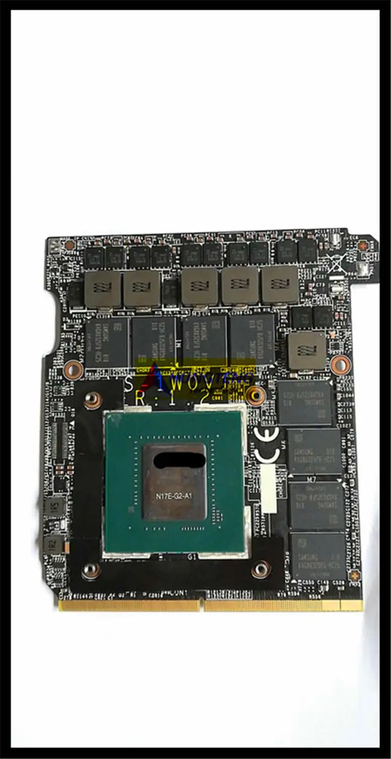 Для ноутбука MSI GT62 GT62VR GT72VR GT75VR графическая карта MXM MS-1W0V1 GTX1070M 100% проб. ОК |