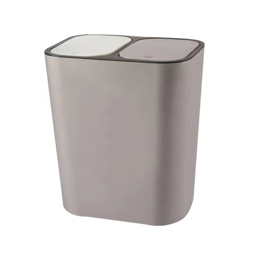 Dry and Wet Classified Trash Can Household Indoor Living Room Push-Type Double Cover Trash Basket WWO66
Dry and Wet Classified Trash Can Household Indoor Living Room Push-Type Double Cover Trash Basket WWO66