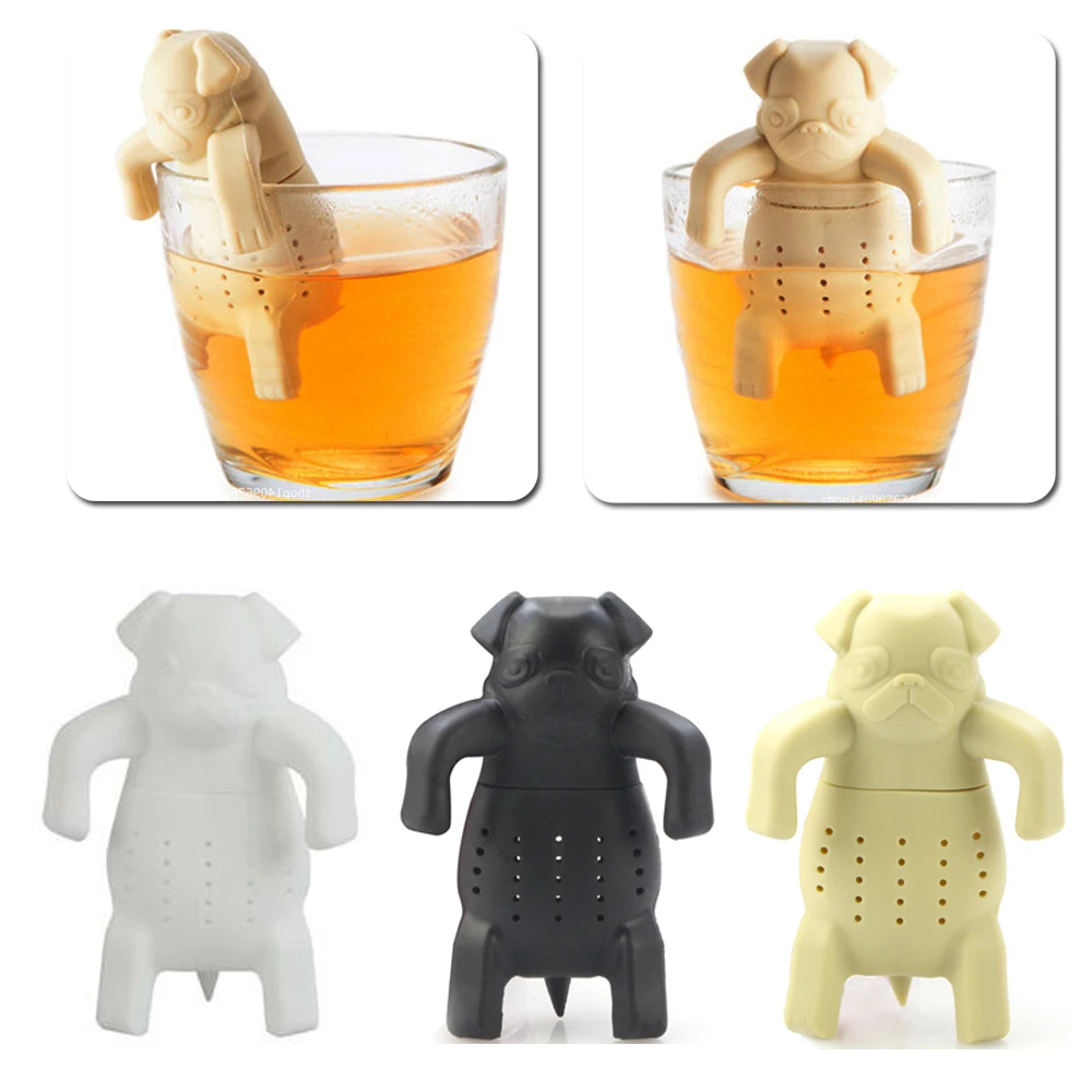 Pug In A Mug Silicone Tea Infuser Dog Tea Filter Diffuser Portable Reusable Tea Strainer Spice Loose Tea Leaf Herbal Tool Teapot
Pug In A Mug Silicone Tea Infuser Dog Tea Filter Diffuser Portable Reusable Tea Strainer Spice Loose Tea Leaf Herbal Tool Teapot