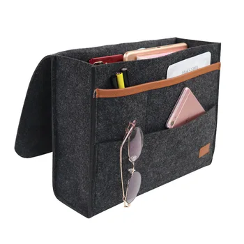 Large Capacity Felt Storage Bag Bedside Sofa Hanging Sundries Holder Table Magazine Cellphone Organizer
Large Capacity Felt Storage Bag Bedside Sofa Hanging Sundries Holder Table Magazine Cellphone Organizer