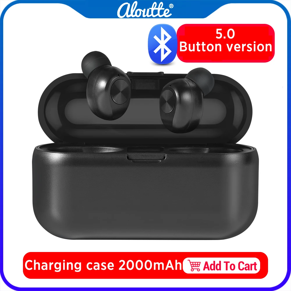 TWS 5.0 Bluetooth headset 8D stereo Wireless headset with 2000mAh Mobile power Microphone HD Call earbuds support iOS / Android
TWS 5.0 Bluetooth headset 8D stereo Wireless headset with 2000mAh Mobile power Microphone HD Call earbuds support iOS / Android