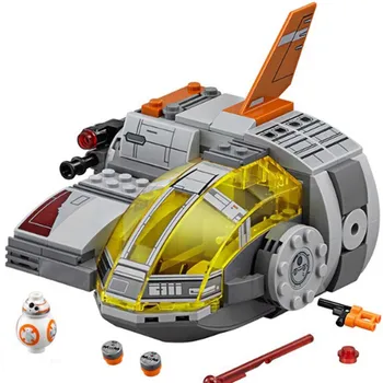 305pcs star wars series The Resistance Transport Pod Model Building Blocks Compatible 75176 Brick Toys Children Gift