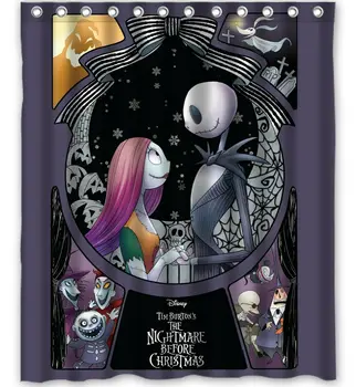The Nightmare Before Christmas Custom Shower Curtain 
The Nightmare Before Christmas Custom Shower Curtain