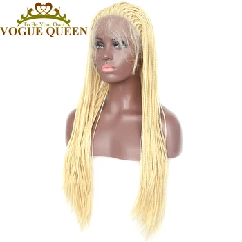 Vogue Queen 613# Braided Synthetic Lace Front Wig Heat Resistant Daily Wearing For Women
Vogue Queen 613# Braided Synthetic Lace Front Wig Heat Resistant Daily Wearing For Women