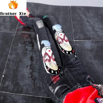 Black Jeans 2020 Spring Winter Female Cartoon Beauty Denim Pants Slim Stretch Jeans Girls Students New Fashion Jeans Trousers 
Black Jeans 2020 Spring Winter Female Cartoon Beauty Denim Pants Slim Stretch Jeans Girls Students New Fashion Jeans Trousers