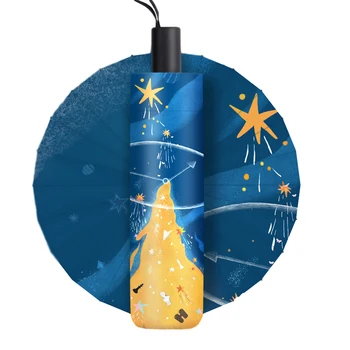 Folding Compact Travel Folding Umbrella Women Anti-UV Protection Men Parasol Gift Windproof Outdoor Student Pattern Umbrellas
Folding Compact Travel Folding Umbrella Women Anti-UV Protection Men Parasol Gift Windproof Outdoor Student Pattern Umbrellas