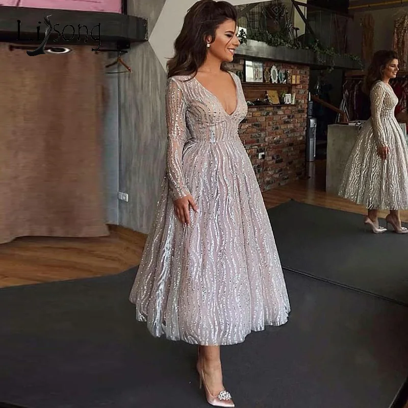 2019 Dubai Unique Sparkle Sequined Prom Dresses Full Sleeves Ankle Length Modest Prom Gowns Luxury Party Dresses
2019 Dubai Unique Sparkle Sequined Prom Dresses Full Sleeves Ankle Length Modest Prom Gowns Luxury Party Dresses