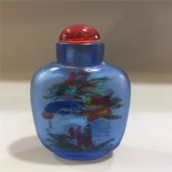 Chinese old beijing glass built-in painting snuff bottle inside painted Characters pattern
Chinese old beijing glass built-in painting snuff bottle inside painted Characters pattern
