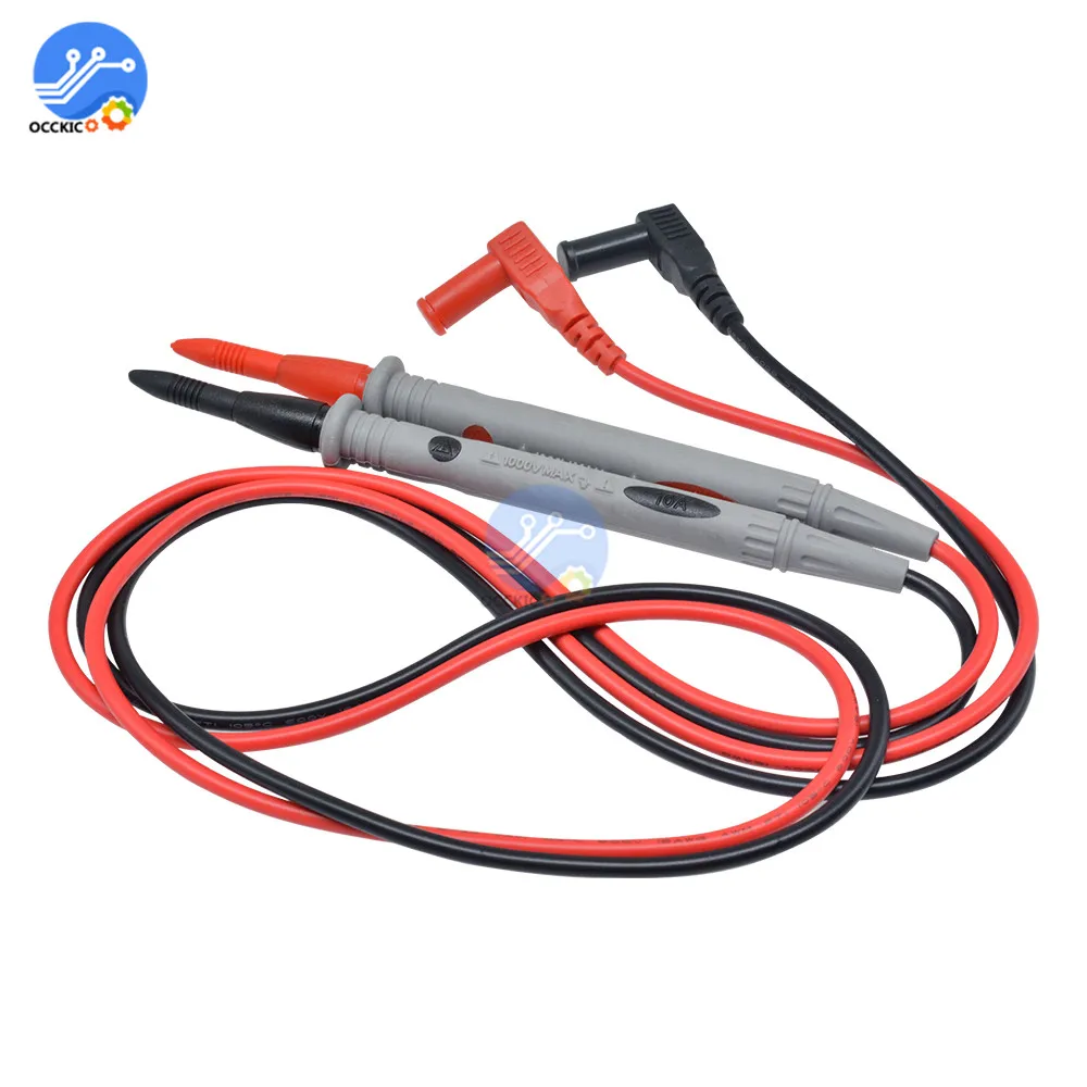 1000V 10A/20A Multimeter Probe Test Leads Pin SMD Test Needle Probe Wire Pen Cable For Digital Multimeter
1000V 10A/20A Multimeter Probe Test Leads Pin SMD Test Needle Probe Wire Pen Cable For Digital Multimeter