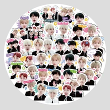 40pcs / Cute Bangtan boys kpop idol sticker skateboard suitcase laptop mobile phone Korean Youth League sticker
40pcs / Cute Bangtan boys kpop idol sticker skateboard suitcase laptop mobile phone Korean Youth League sticker