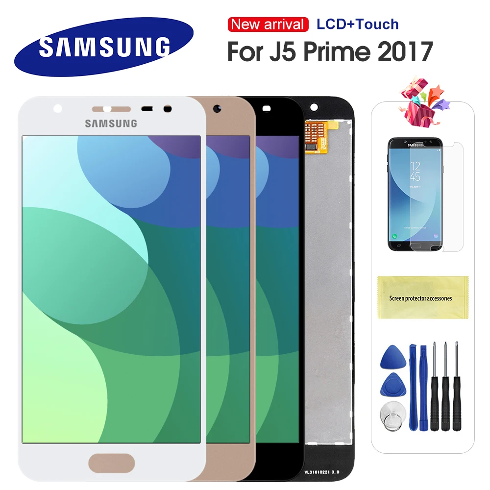 For Samsung Galaxy J5 Prime LCD G570 G570F On5 2016 J5 Prime 2017 G5700 LCD Display Touch Screen Digitizer Single/Double Hole
For Samsung Galaxy J5 Prime LCD G570 G570F On5 2016 J5 Prime 2017 G5700 LCD Display Touch Screen Digitizer Single/Double Hole