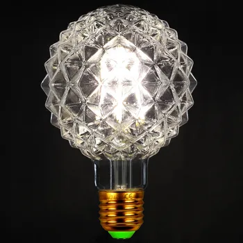 

Led Filament Bulbs Specialty Decorative Bulb 4000K Daylight Bulb G95 PineApple 220V 4W Non Dimmable E27 Edison Screw Bulbs