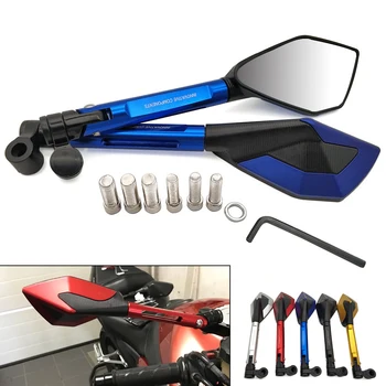 Universal Motorcycle Rearview Mirror CNC Aluminum View Side Mirrors For Yamaha FZ6 FAZER FZ6R XJ6 DIVERSION XSR TDM 700 900
Universal Motorcycle Rearview Mirror CNC Aluminum View Side Mirrors For Yamaha FZ6 FAZER FZ6R XJ6 DIVERSION XSR TDM 700 900