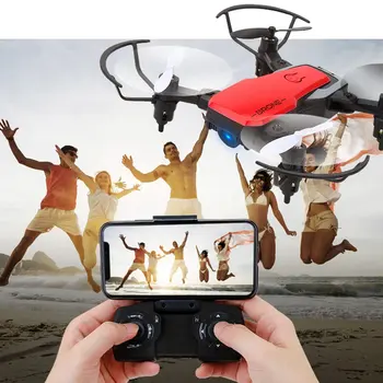 GW10 Mini Drone 4CH G-Sensor Wide Angle Lens 0.3MP Wifi RC Drone Altitude Hold Headless Mode Foldable Quadcopter With LED
GW10 Mini Drone 4CH G-Sensor Wide Angle Lens 0.3MP Wifi RC Drone Altitude Hold Headless Mode Foldable Quadcopter With LED