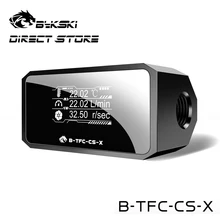 Bykski Thermometer Water Cooling System Monitor Flowmeter Leaking Pump Speed Alarm RPM Temperature Sensor PC Cooler B-TFC-CS-X Bykski Thermometer Water Cooling System Monitor Flowmeter Leaking Pump Speed Alarm RPM Temperature Sensor PC Cooler B-TFC-CS-X