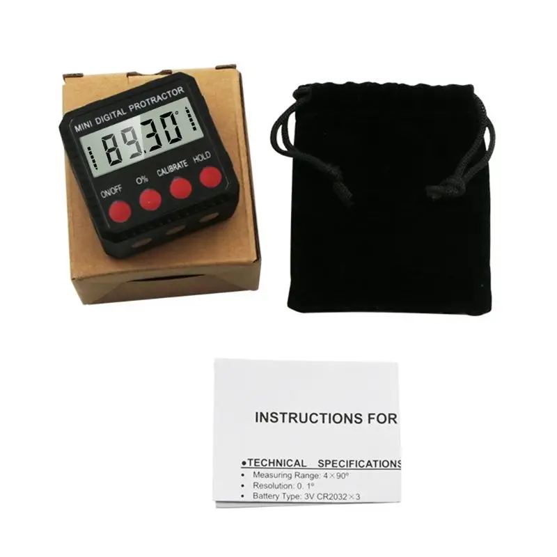 Magnetic Horizontal Angle Meter Finder Digital Display Protractor Inclinometer G88A
Magnetic Horizontal Angle Meter Finder Digital Display Protractor Inclinometer G88A