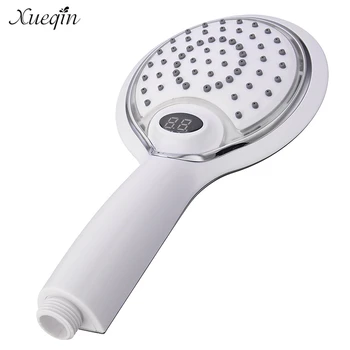 Xueqin Water Powered Showerhead Change LED Temperature Digital Display Handheld Bathroom Shower Head 
Xueqin Water Powered Showerhead Change LED Temperature Digital Display Handheld Bathroom Shower Head