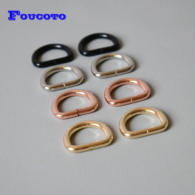20Pcs/Lot 3/4Inch(20mm)Multi-Pack of Heavy Duty Welded Dee Rings for Equestrian Tack, Pack Saddles, Pet Collars Four Colour
20Pcs/Lot 3/4Inch(20mm)Multi-Pack of Heavy Duty Welded Dee Rings for Equestrian Tack, Pack Saddles, Pet Collars Four Colour