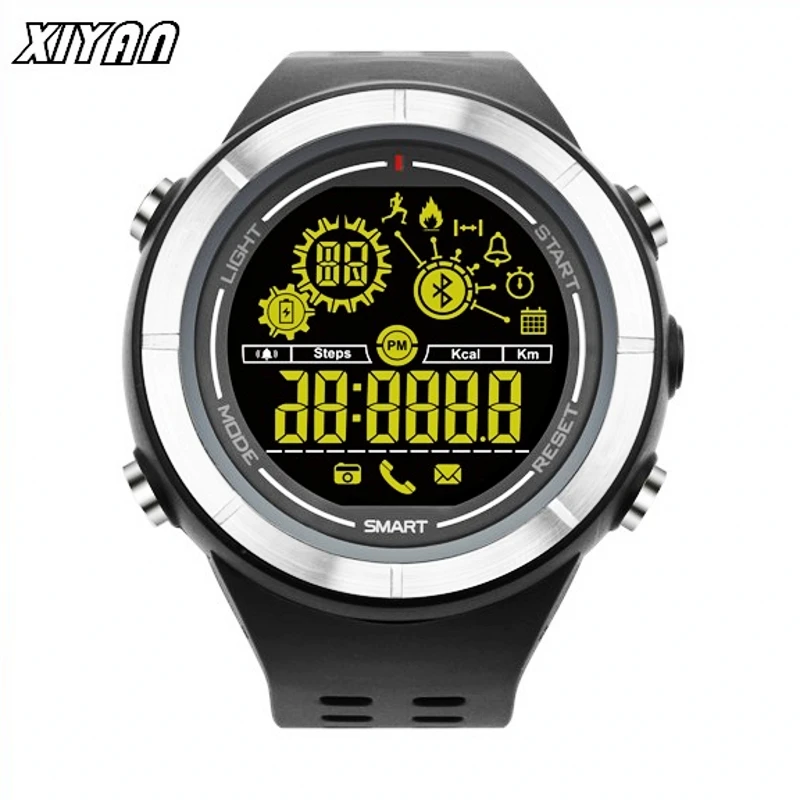 XIYAN EX32 Bluetooth Pedometer Smart Watch Calorie Measurement Sport Smartwatch for IOS Android Phone with Retail Package
XIYAN EX32 Bluetooth Pedometer Smart Watch Calorie Measurement Sport Smartwatch for IOS Android Phone with Retail Package