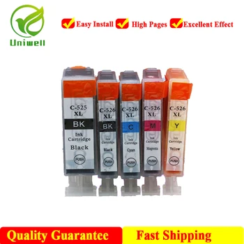 Uniwell PGI-525 CLI-526 Compatible Ink cartridge for Canon PGI525 iP4850 iP4950 MG5150 MG5250 MG6150 MG8150 MX885 MG5350 Printer
Uniwell PGI-525 CLI-526 Compatible Ink cartridge for Canon PGI525 iP4850 iP4950 MG5150 MG5250 MG6150 MG8150 MX885 MG5350 Printer