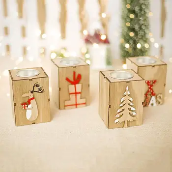 Multicolor Christmas Xams Mini Wooden Candlestick Wooden Candlestick Romantic Creative Christmas Wooden Candlestick Tree
Multicolor Christmas Xams Mini Wooden Candlestick Wooden Candlestick Romantic Creative Christmas Wooden Candlestick Tree