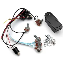 3Band Active EQ Equalizer Preamp Circuit Prewired Wiring Harness For Bass Pickup Volume B50K Pickup MN250K Electric Bass Part
3Band Active EQ Equalizer Preamp Circuit Prewired Wiring Harness For Bass Pickup Volume B50K Pickup MN250K Electric Bass Part