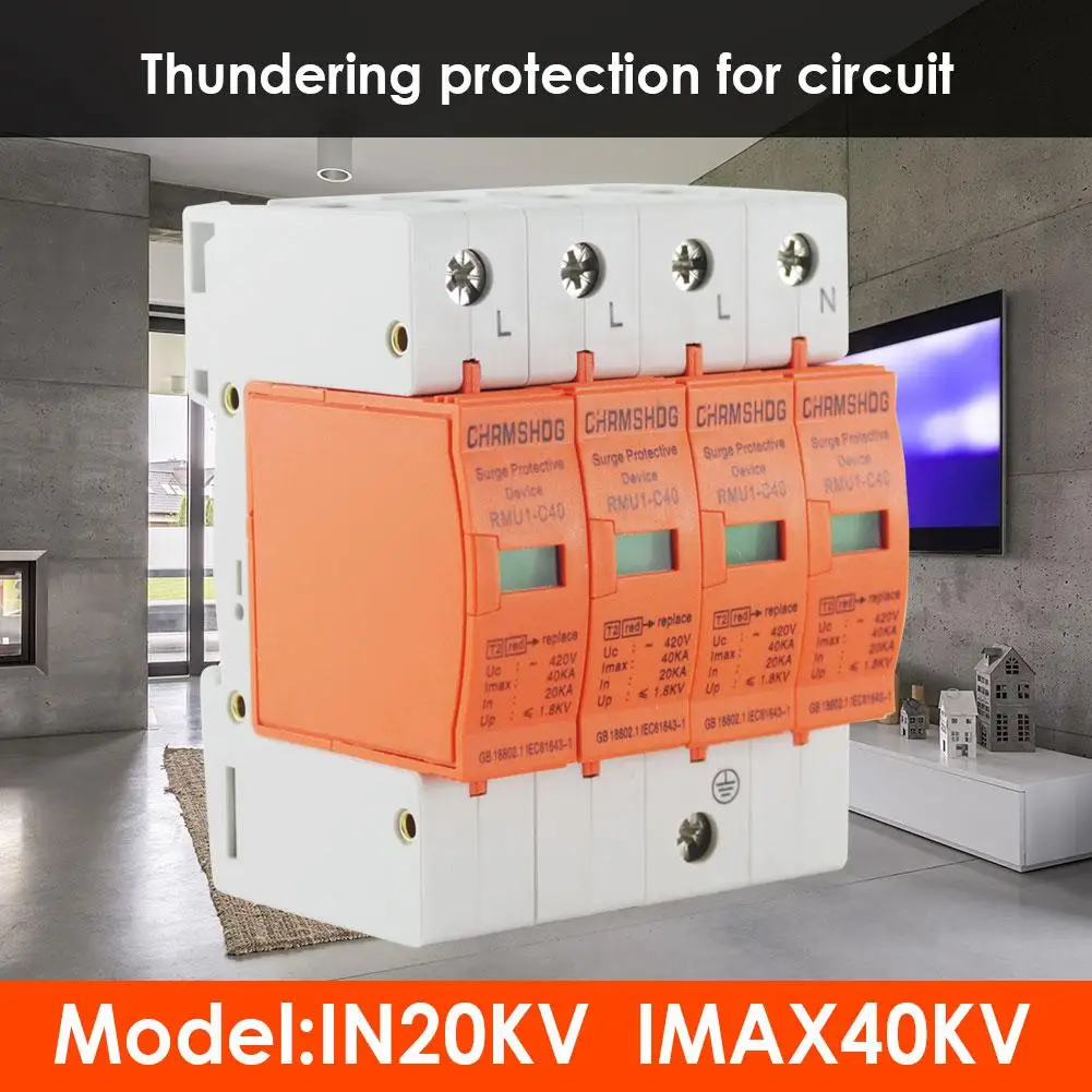 4P House Residual Current Circuit Breaker Home Surge Protector Low-voltage Arrester Device Short Current Leakage Protection
4P House Residual Current Circuit Breaker Home Surge Protector Low-voltage Arrester Device Short Current Leakage Protection