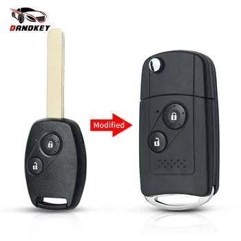 Dandkey For Honda Accord Civic Pilot CITY Jazz FR-V CR-V 2007 Flip Folding Modified Key Shell Remote Fob 2/3/4 Button Uncut Case 
Dandkey For Honda Accord Civic Pilot CITY Jazz FR-V CR-V 2007 Flip Folding Modified Key Shell Remote Fob 2/3/4 Button Uncut Case