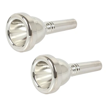 2 Pcs Silver Trombone Mouthpiece: 1 Pcs 12C Small Shank Trombone Mouthpiece & 1 Pcs Big Handle Beginer Alto Trombone Mouthpiece
2 Pcs Silver Trombone Mouthpiece: 1 Pcs 12C Small Shank Trombone Mouthpiece & 1 Pcs Big Handle Beginer Alto Trombone Mouthpiece