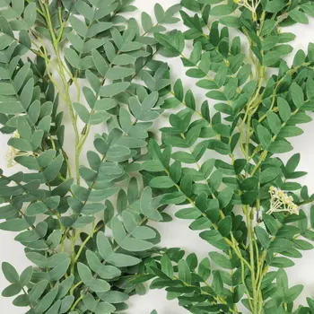 Simulation Plant Saponin Leaf Rattan Wedding Interior Layout Artificial Vine Garland Household Decoraiton Green Leaf Garland 
Simulation Plant Saponin Leaf Rattan Wedding Interior Layout Artificial Vine Garland Household Decoraiton Green Leaf Garland