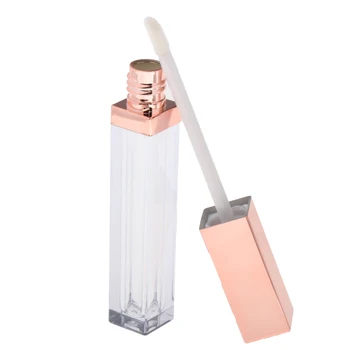 5ml Rose Gold Lip gloss Tubes DIY Empty Cosmetic Container Refillable Bottles Transparent Liquid Lipstick Storage Bottle
5ml Rose Gold Lip gloss Tubes DIY Empty Cosmetic Container Refillable Bottles Transparent Liquid Lipstick Storage Bottle