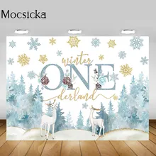 Mocsicka Baby 1st Birthday Backdrop Winter Onederland Forest Snowflake One Birthday Party Photo Background for Studio Photoshoot
Mocsicka Baby 1st Birthday Backdrop Winter Onederland Forest Snowflake One Birthday Party Photo Background for Studio Photoshoot