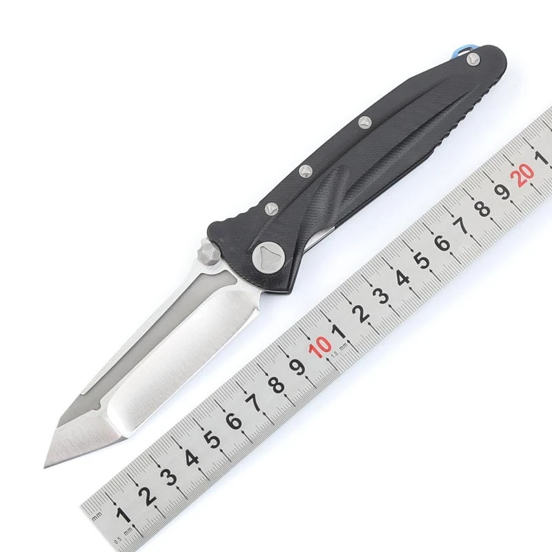 60HRC Delta D2 blade G10 Handle Ball bearing Folding knife Survival tool Pocket Knife tactical edc outdoor hunting tool
60HRC Delta D2 blade G10 Handle Ball bearing Folding knife Survival tool Pocket Knife tactical edc outdoor hunting tool