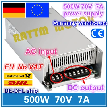 

500W 70V 7A Switch Power Supply! CNC Router Single Output Power Supply 500W 70V Foaming Mill Cut Laser Engraver Plasma